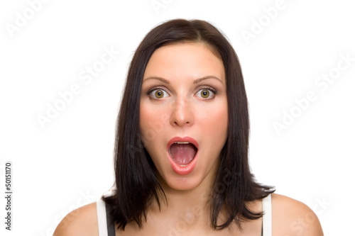 Photo: surprised woman surprised woman