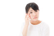 beauty image of  young asian woman