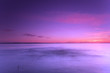Calm evening over the baltic ocean with ripples on the surface