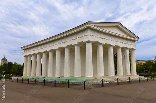 Photo: Retro temple - Vienna Austria Retro temple - Vienna Austria