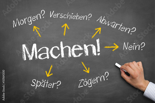 Photo: Machen statt abwarten Machen statt abwarten