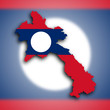 Map of Laos