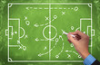 Football teamwork positions