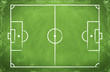 Football field  on a board