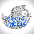 Vektor: Social Media - Bird (II) Social Media - Bird (II)
