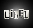 Libel concept.
