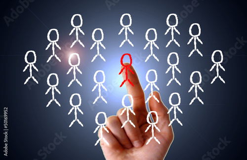 Photo: Social network Social network