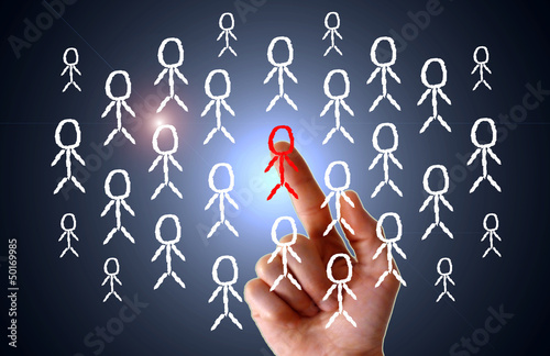 Photo: social network social network