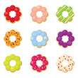 Ring donuts set