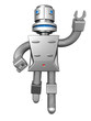 Illustration: Robot services technology business concept 3d illustration Robot services technology business concept 3d illustration