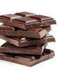 pieces of dark chocolate