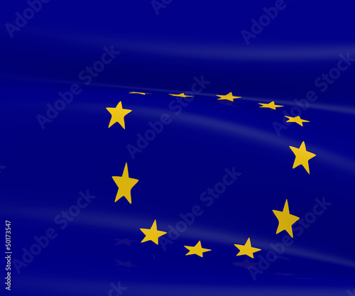 Illustration: European flag European flag