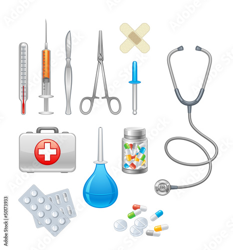 Vector: Medical equipment Medical equipment