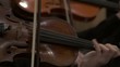 violin playing hands