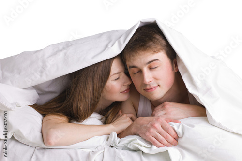 Photo: couple in a bed couple in a bed