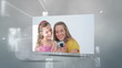 Montage of young people using different technologies