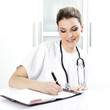 Foto: doctor with pen and stethoscope doctor with pen and stethoscope