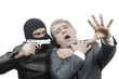 Businessman in danger