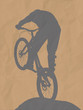 illustration of a bmx driver