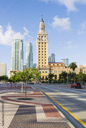 Photo: Highrise buildings in urban city Highrise buildings in urban city