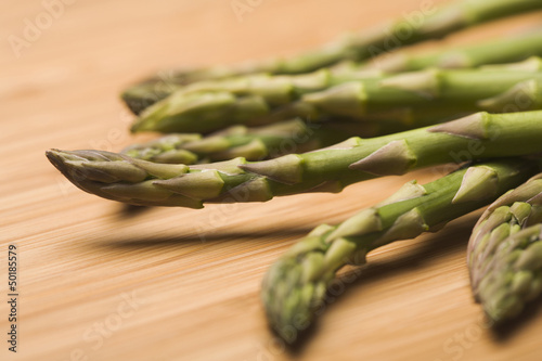 Photo: Close up of asparagus tips Close up of asparagus tips