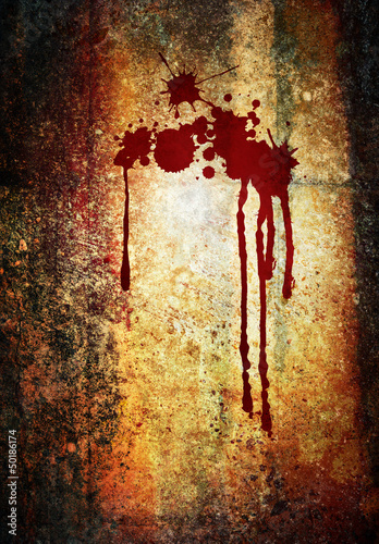 Illustration: blood splat blood splat