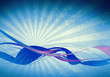 Illustration: abstract blue waves background abstract blue waves background