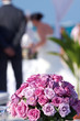 Composizione di rose per matrimonio