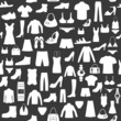 Seamless background with clothing.