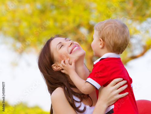 Photo: Mother with son Mother with son