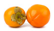 Persimmon fruit isolated on white background