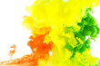 Liquid color in motion-abstraction