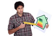 craftsman showing the rate of energy consumption