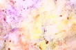 Bright colored stained paper