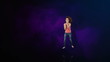 Music and dancing montage