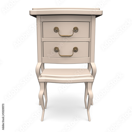 Illustration: AntiqueChestFrontView AntiqueChestFrontView