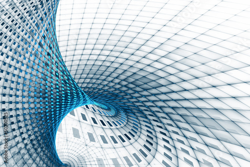 Illustration: Abstract business science or technology background Abstract business science or technology background