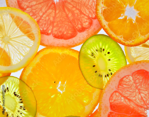 Photo: sliced fruits sliced fruits