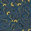 paisley composition  seamless illustration