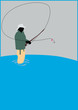 Fishing background