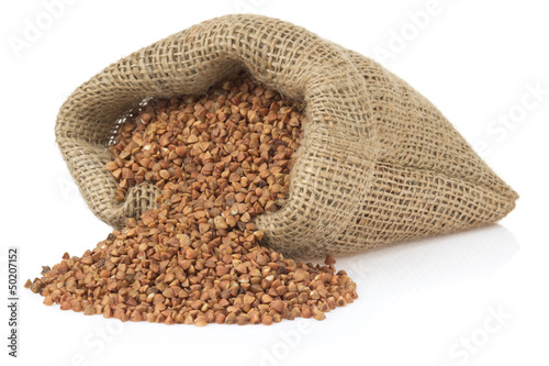 Photo: buckwheat on white buckwheat on white