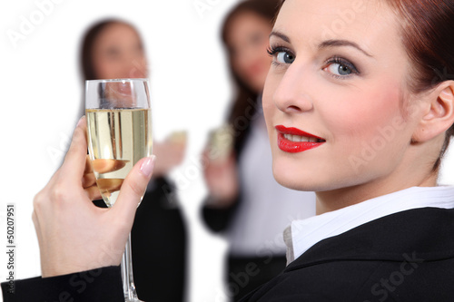 Photo: Three businesswomen living the high-life Three businesswomen living the high-life