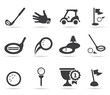 Vektor: Golf Icons Set Golf Icons Set