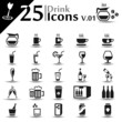 Drink Icons Set, Basic Series