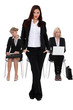Confident businesswoman