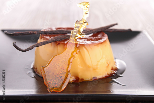 Photo: cream caramel dessert cream caramel dessert