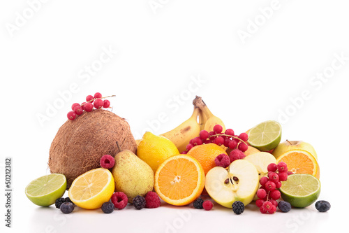 Photo: isolated of fruits isolated of fruits