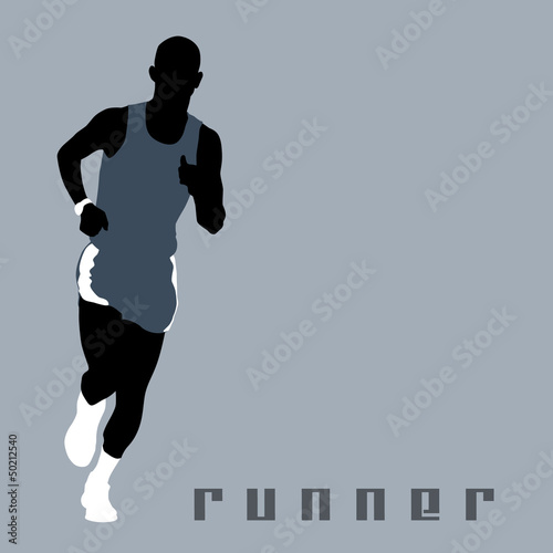 Illustration: Marathon Runner Marathon Runner