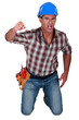 Man fighting for his rights