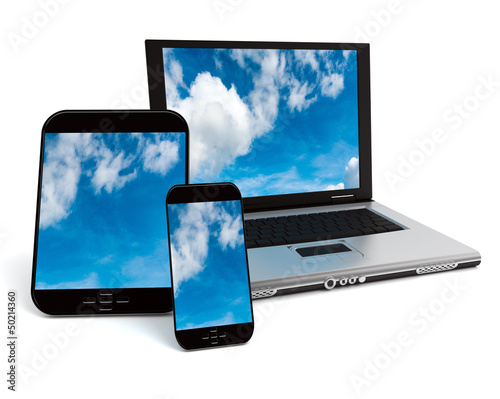 Photo: Cloud Connecting devices Cloud Connecting devices